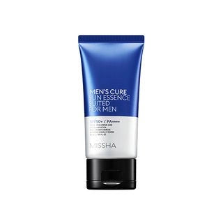 Missha Men's Cure Sun Essence Suit for Men Sun Cream SPF50+ PA++++